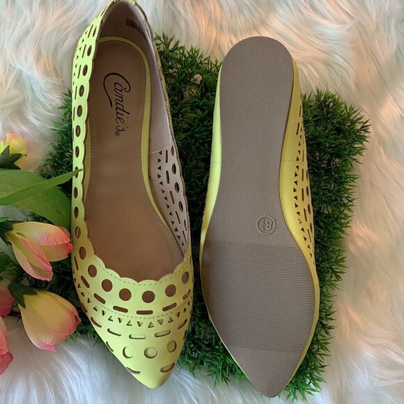CANDIE’S WOMENS FLAT SHOES SIZE 8.5 - Picture 3 of 6